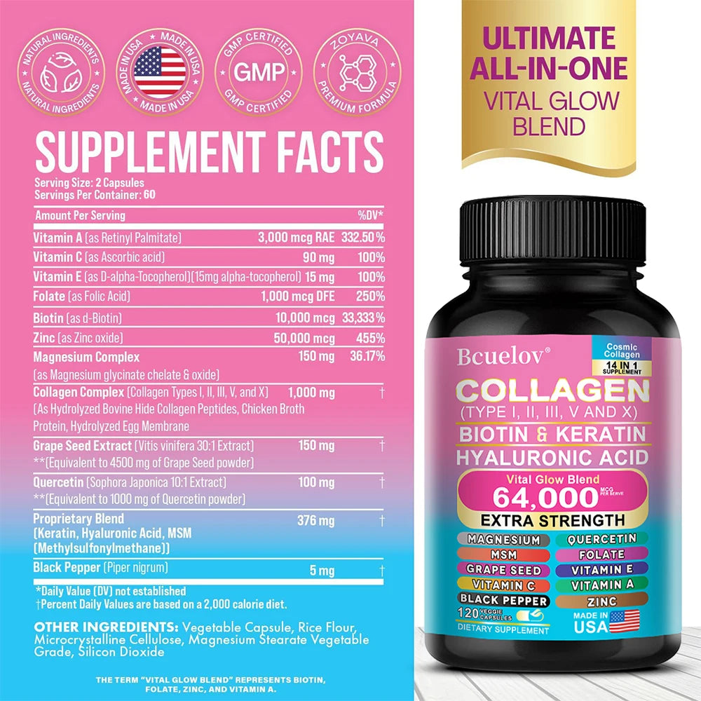 Cosmic Collagen 14-in-1 – Advanced Beauty & Wellness Formula