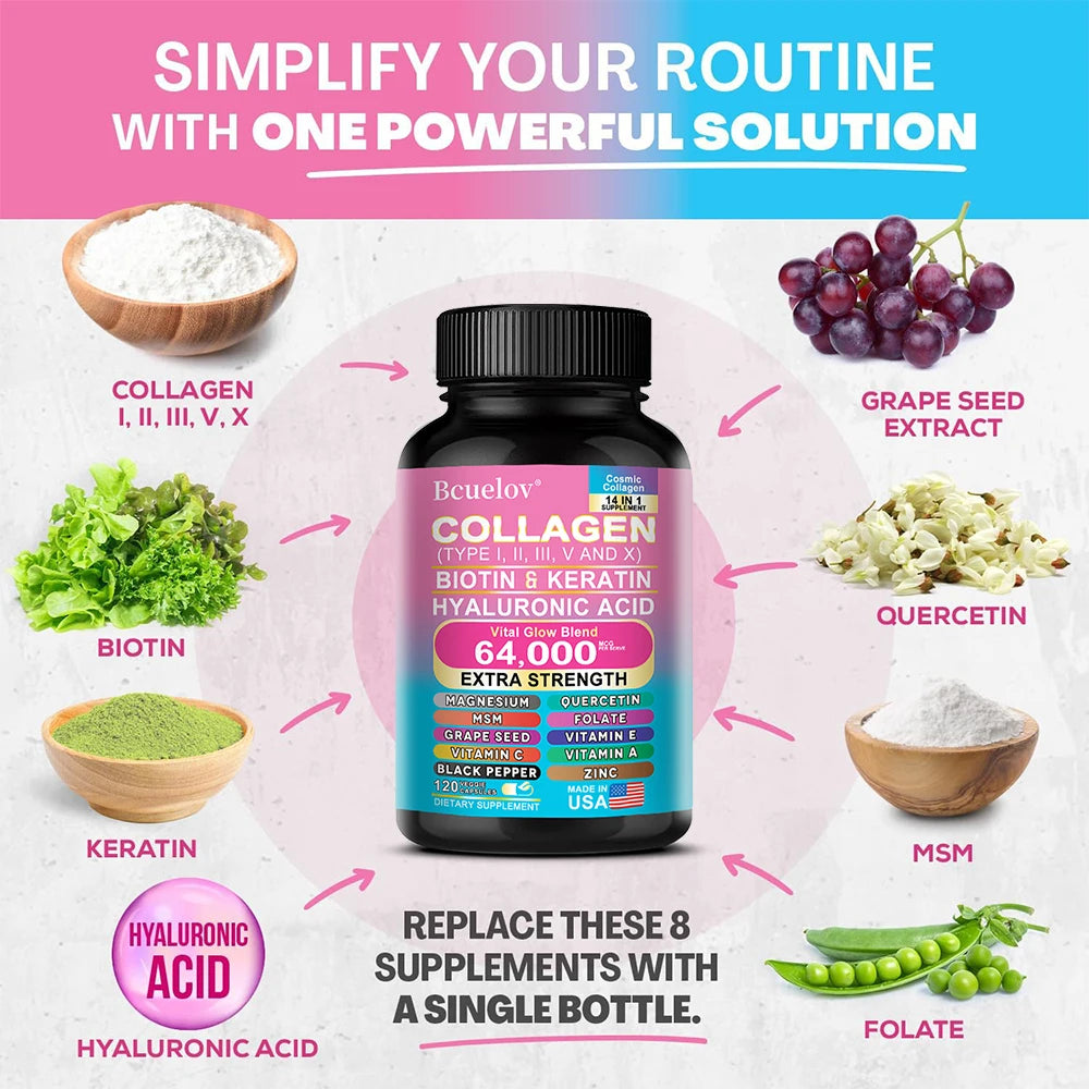 Cosmic Collagen 14-in-1 – Advanced Beauty & Wellness Formula