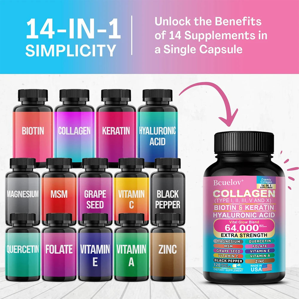 Cosmic Collagen 14-in-1 – Advanced Beauty & Wellness Formula