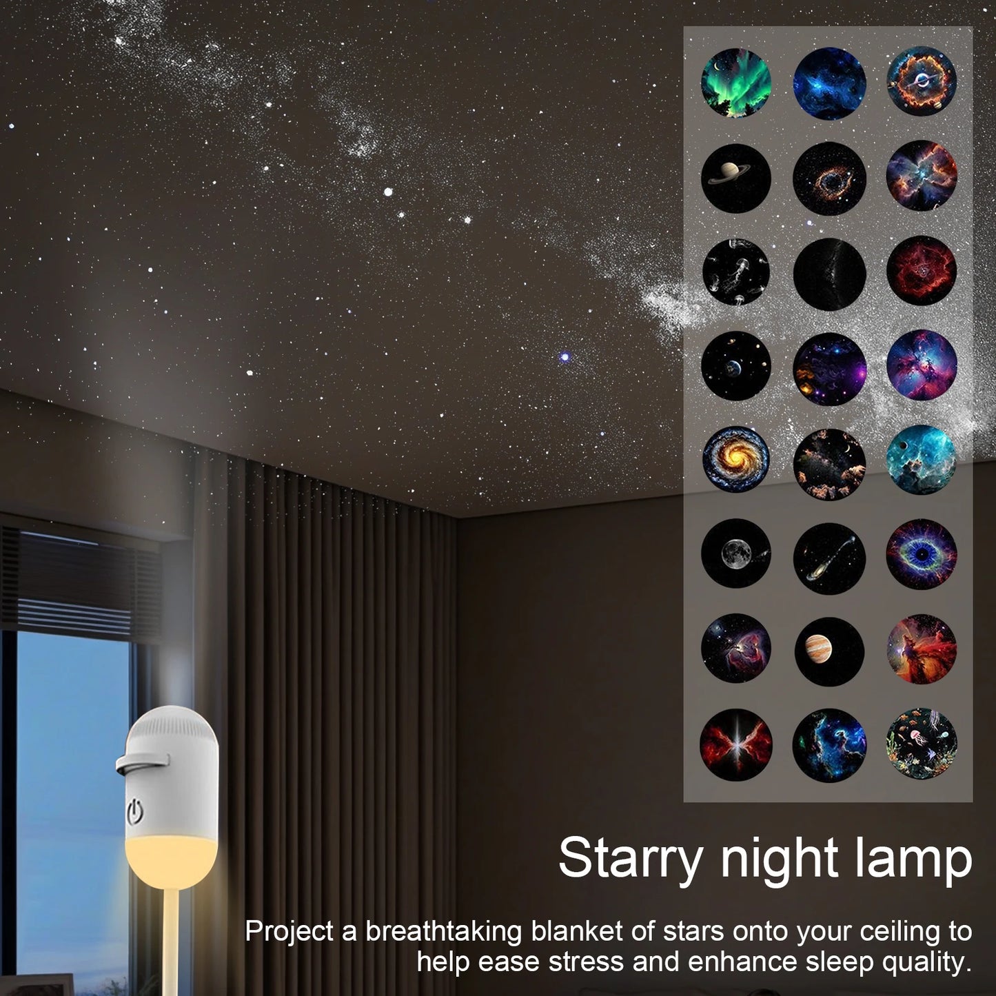 Galaxy Star Ambient Night Light
